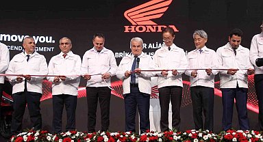 Honda Türkiye'den dev yatırım: Aliağa'da motosiklet fabrikası üretime başladı