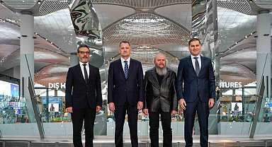 İGA İstanbul Havalimanı dev sanat eseri ile buluştu