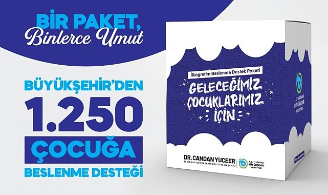 İlkokul öğrencilerine 'Beslenme Destek Paketi'