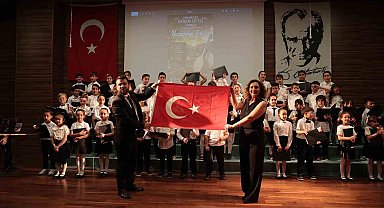 İncirliova'da minik seslerden türkü şöleni
