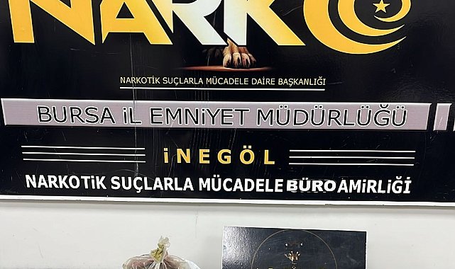 İnegöl'de uyuşturucu taciri tutuklandı