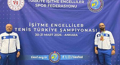 İşitme Engelliler Tenis Turnuvası'nda Muğla'ya 3 madalya