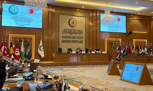 İslam İşbirliği Teşkilatı çevre toplantısı Suudi Arabistan'ın Cidde şehrinde yapıldı