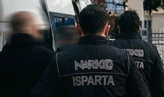 Isparta'da uyuşturucu operasyonunda 2 şüpheli tutuklandı