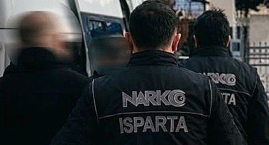 Isparta'da uyuşturucu operasyonunda 2 şüpheli tutuklandı
