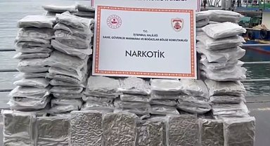İstanbul açıklarında narko operasyon... Kilolarca skunk ele geçirildi