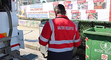 İstanbul Maltepe'de bahar temizliğine Çınar'la devam