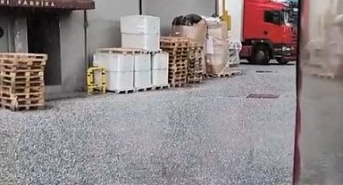 İstanbul'da dolu sürprizi