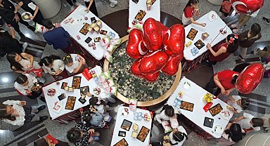 İzmir Bornova'da o ruh çocukların sesiyle yükseldi