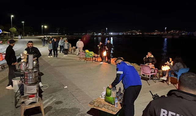 İzmir İnciraltı'nda denetimler sürüyor
