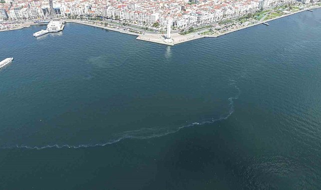 İzmir Körfezi'nde dokuzuncu kez dış kaynaklı kirlilik tespit edildi