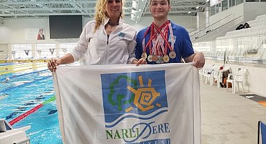 İzmir Narlıdere'nin madalya avcısından büyük başarı