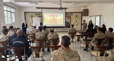 Jandarma ekiplerine sağlık eğitimi