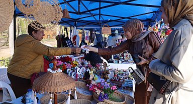 Kadın emeği Ormanya'da ziyaretçilerle buluştu