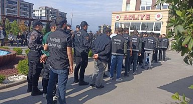 Kahramanmaraş'ta uyuşturucu operasyonu: 45 tutuklama
