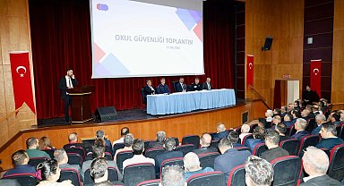 Kahta'da okul güvenliği toplantısı düzenlendi