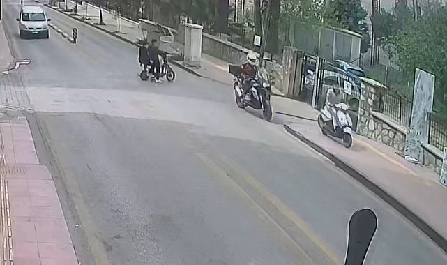 Kaldırımdan kaçtı, 500 bin liradan oldu