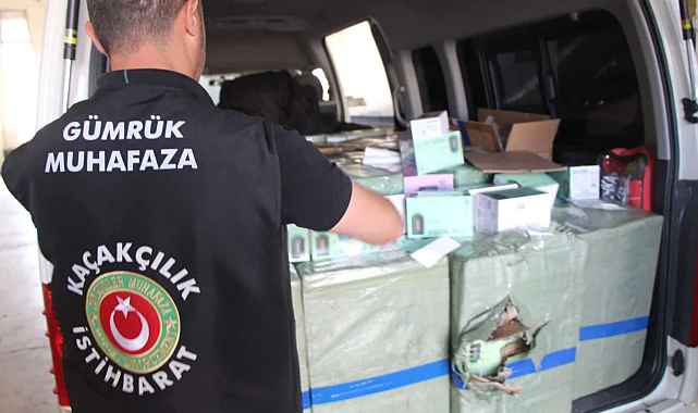 Kapıkule'de dev kaçakçılık operasyonu