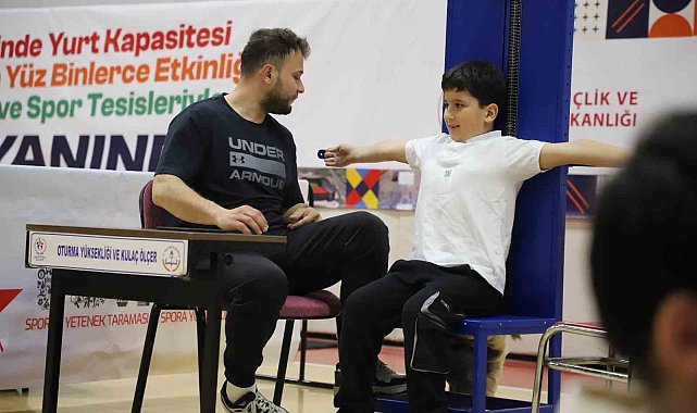 Karabük'te yetenek taraması ve spora yönlendirme programı başladı