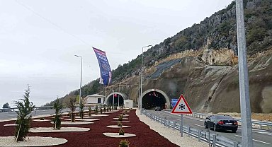 Karadeniz'i İç Anadolu'ya bağlayan Kırkdilim Tünelleri trafiğe açıldı