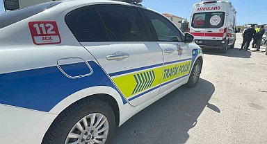 Karaman'da motosiklet kazası: 1 yaralı