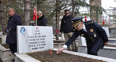 Kars'ta Türk Polis Teşkilatı'nın 181. kuruluş yıldönümü törenle kutlandı