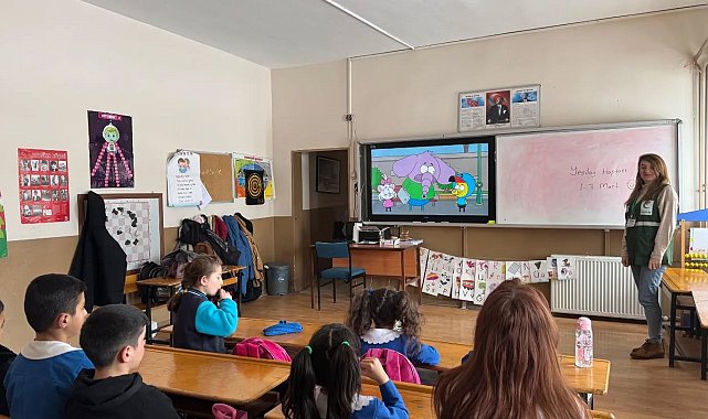 Kars'ta Yeşilay'dan miniklere sağlıklı yaşam eğitimi