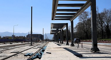 Kartepe Tramvay Hattı'nda duraklar ortaya çıktı