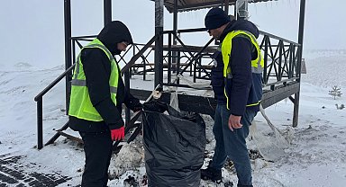 Kayseri Erciyes'in doğası Büyükşehir'le korunuyor