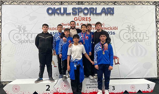 Kayseri Güreş takımı Türkiye Şampiyonu oldu