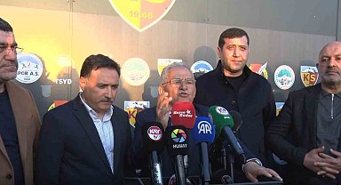 Kayseri protokolünde galibiyet sevinci