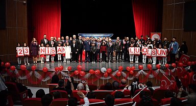 Kayseri'de 23 Nisan coşkuyla kutlandı