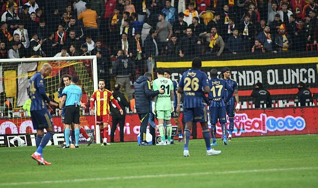Kayseri'de Ederson'a yabancı madde atan kişi seyirden men cezası aldı
