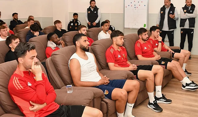 Kayserispor'a moral ziyareti