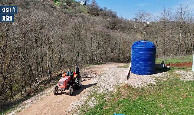 Kestel Belediyesi, 4 Kırsal Mahalleye 20 Tonluk Su Deposu Kazandırdı