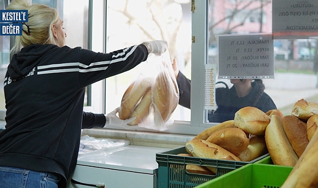 Kestel Belediyesi’nden ücretsiz ekmek