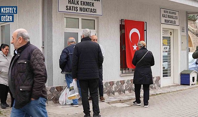 Kestel Belediyesi'nden ücretsiz ekmek desteği