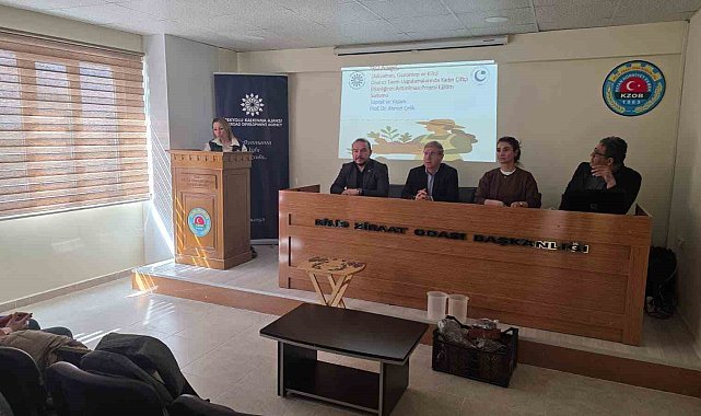 Kilis ve Gaziantep'te kadın çiftçilere onarıcı tarım eğitimi verildi