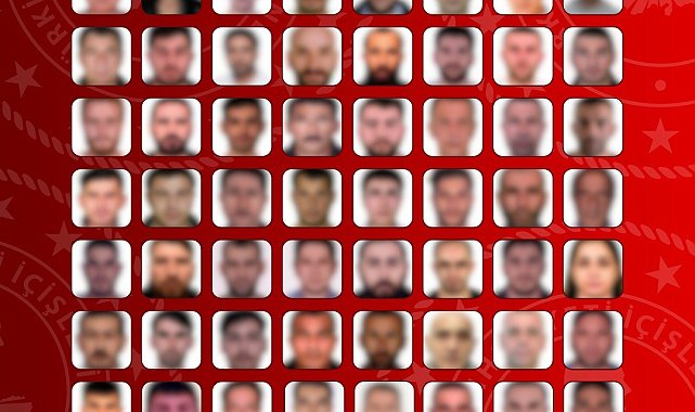 Kırmızı bültenle ve ulusal seviyede aranan 61 kişi Türkiye'ye iade edildi