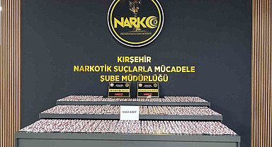 Kırşehir'de zehir tacirine darbe