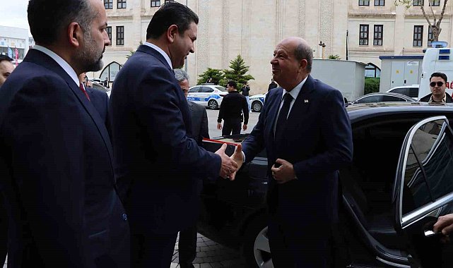 KKTC eski Cumhurbaşkanı Tatar Şanlıurfa'da