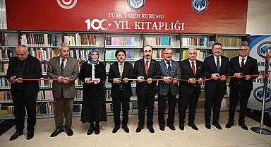 KMÜ'de "Türk Tarih Kurumu 100. Yıl Kitaplığı" açıldı
