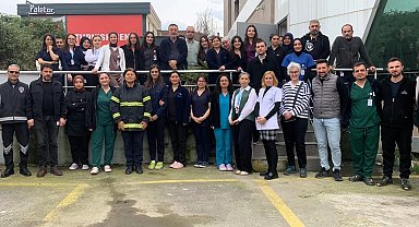 KOBİTEM'in yangın eğitimi ile hastaneler güvende