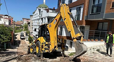 Kocaeli Gebze'de üstyapı çalışmaları hız kesmeden devam ediyor