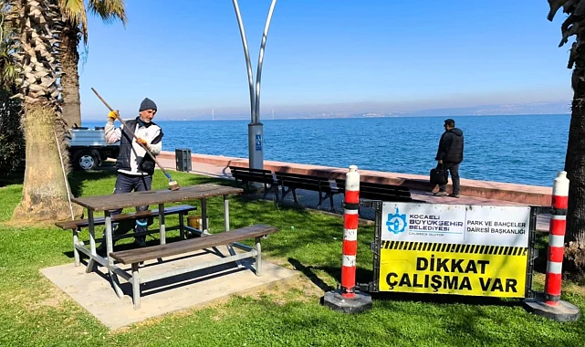 Kocaeli sahillerinde yaz bakımı