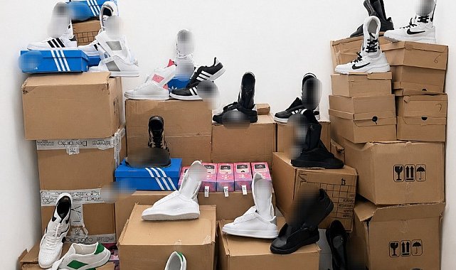 Kocaeli'de 3 milyon 750 bin TL'lik sahte ürün ele geçirildi