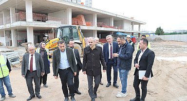 Kocaeli'de Başkan Çiftçi'den spor lisesine yakın takip