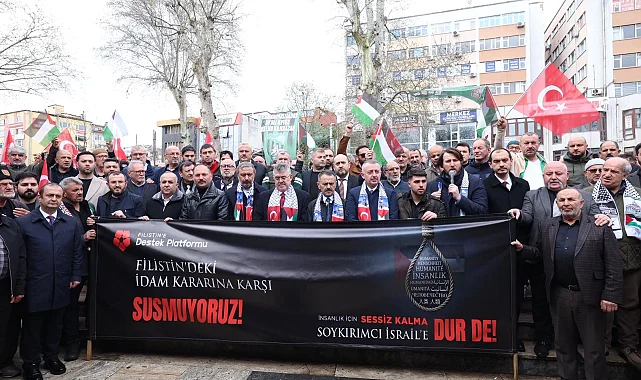 Kocaeli'den Filistin'e tam destek