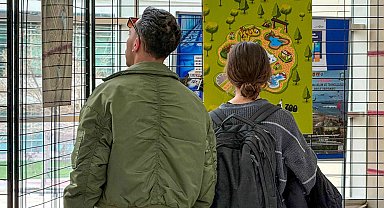 Konya Karatay'da hayvanat bahçesi temalı projeler sergilendi