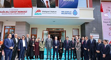 Konya Selçuklu'dan bir örnek proje daha... İlk Adım Ebe Gebe Okulu faaliyete geçti